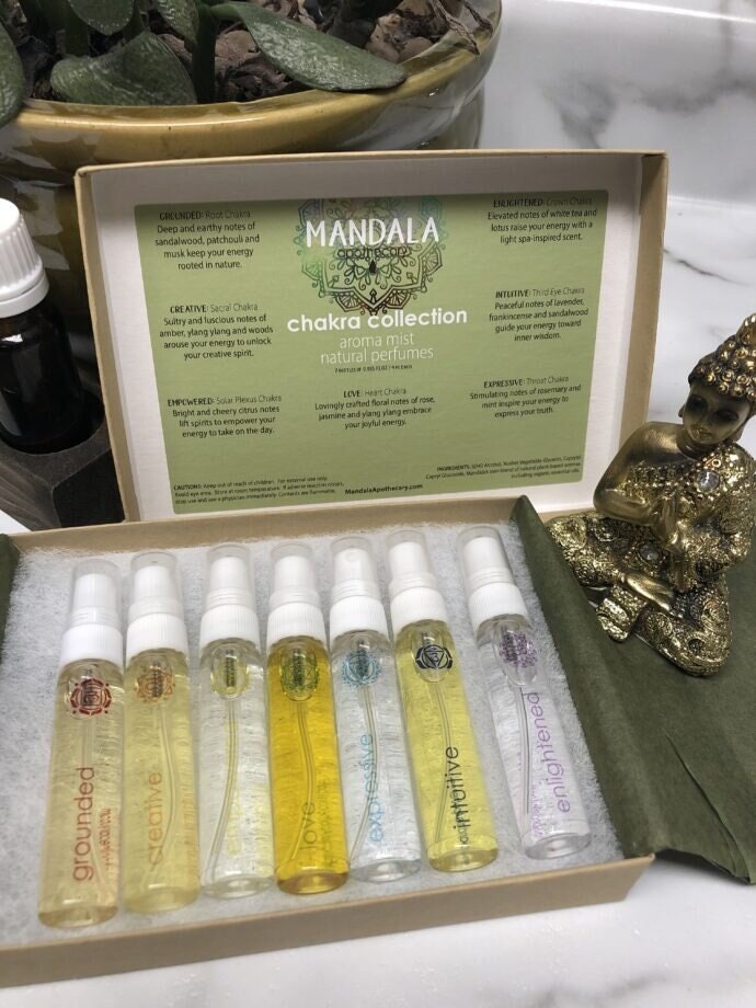 Chakra Collection Discovery Set – Natural Perfume Spray