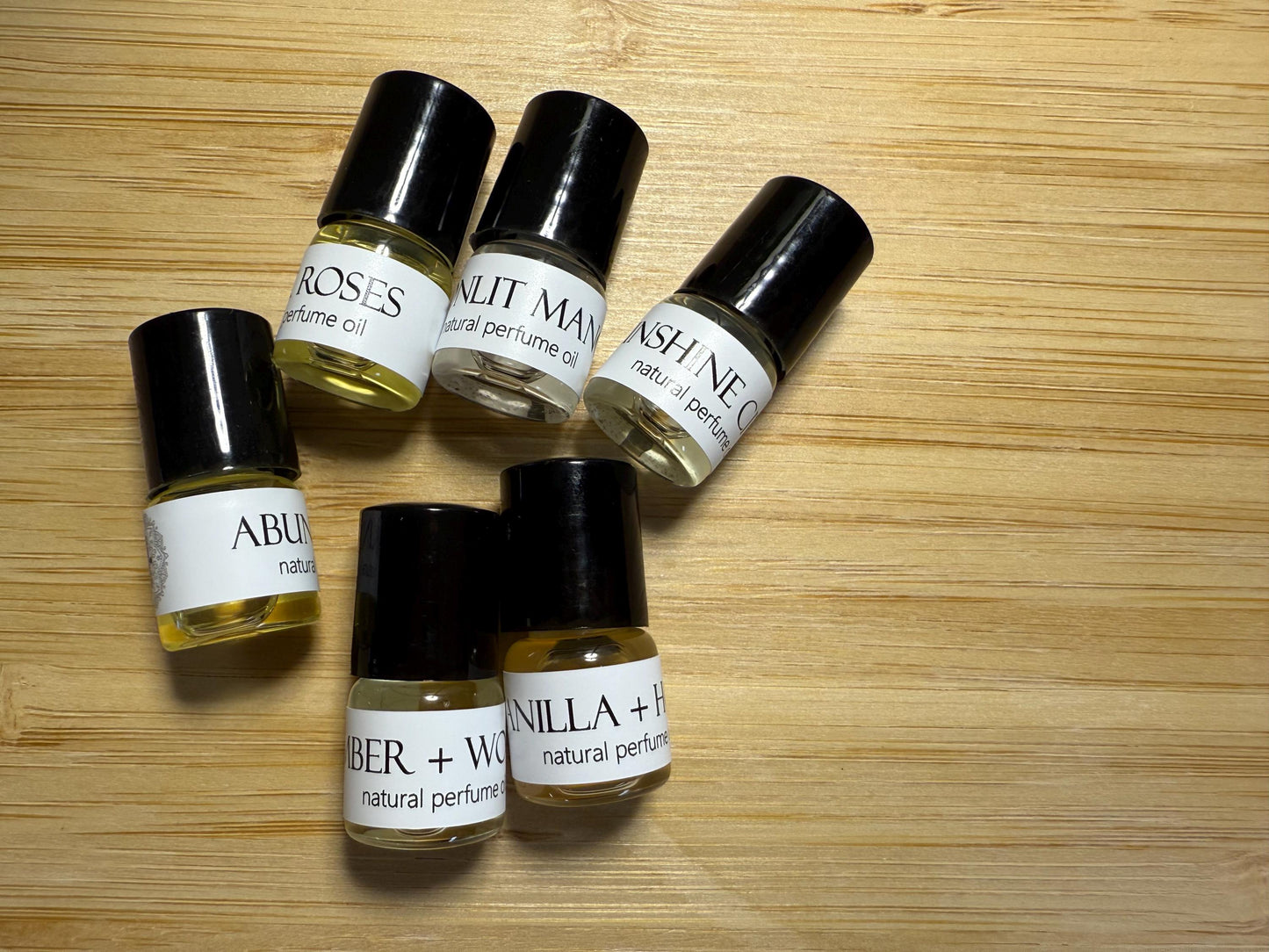 Natural Perfume Oils Discovery set