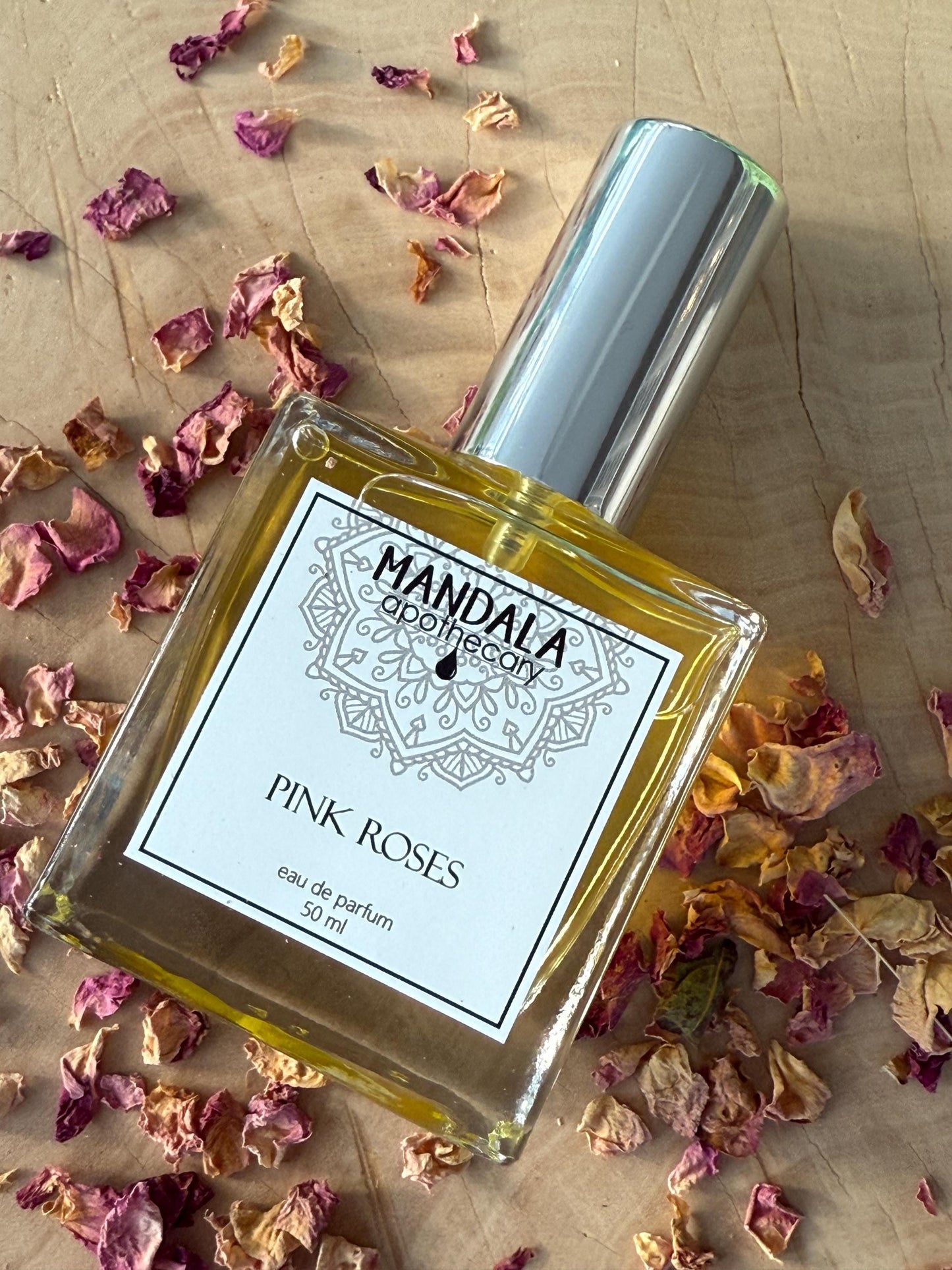 Pink Roses Natural Perfume Spray