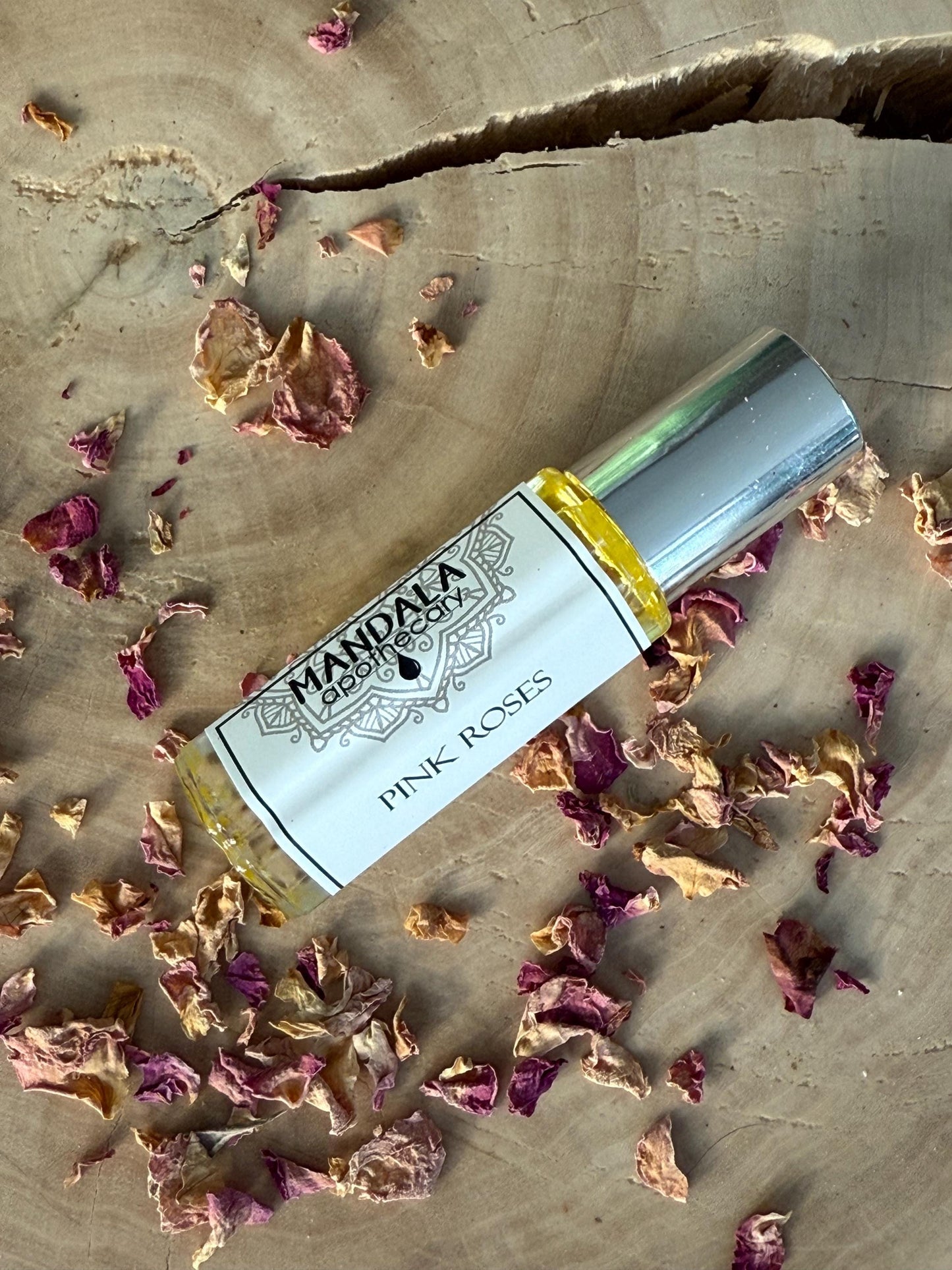 Pink Roses Natural Perfume Oil