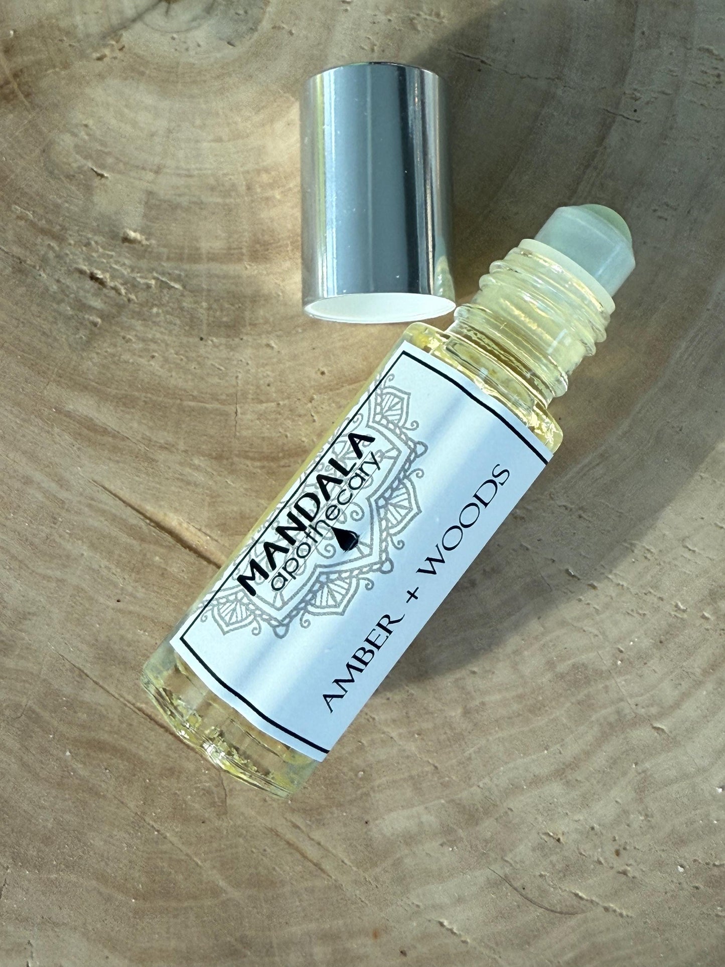 Amber + Woods Natural Perfume Oil
