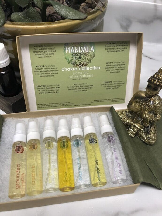 Chakra Collection Discovery Set – Natural Perfume Spray