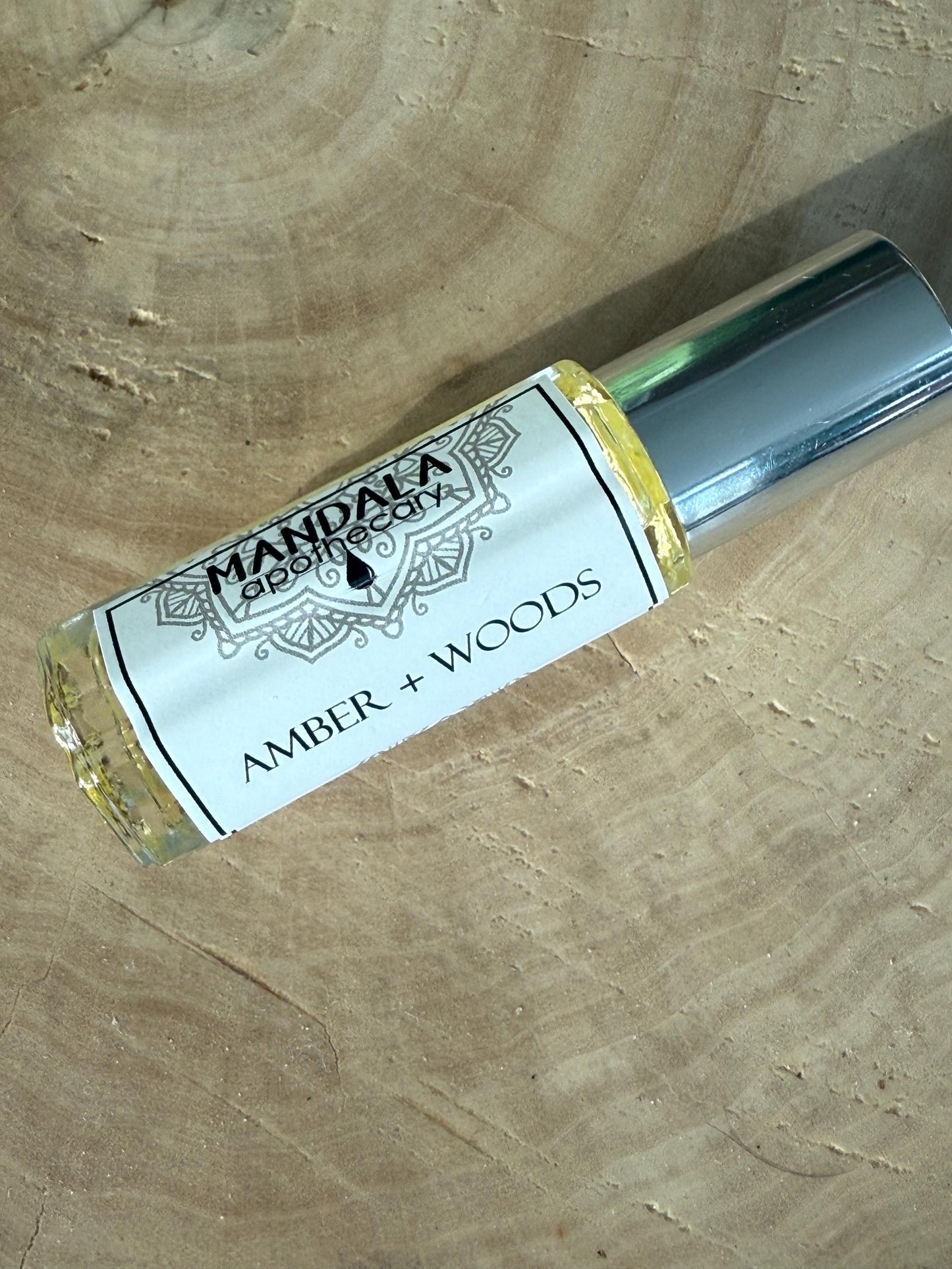 Amber + Woods Natural Perfume Oil