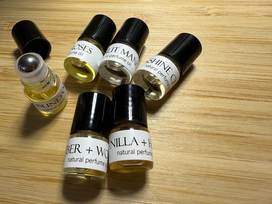Natural Perfume Oils Discovery set